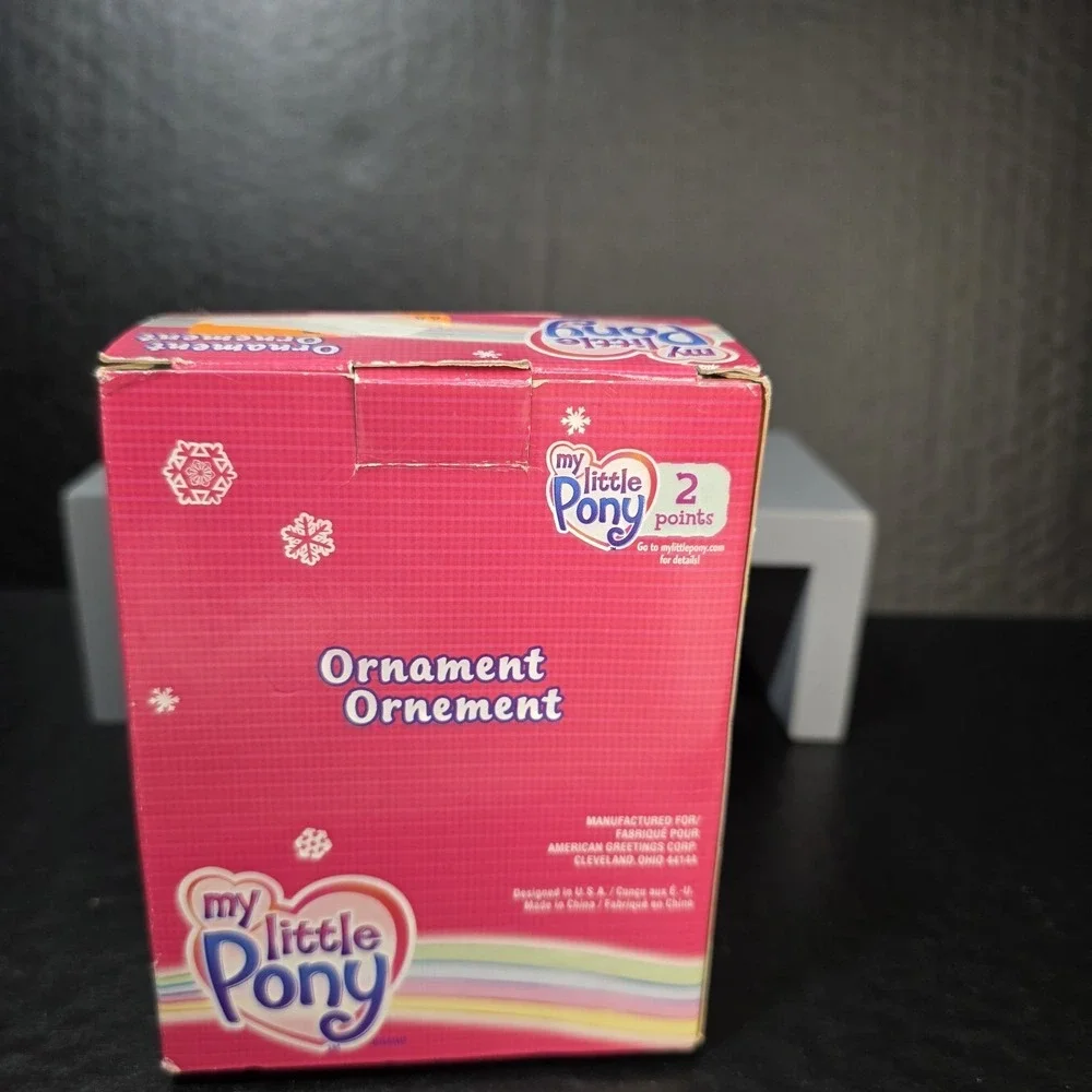 Hasbro American Greetings My Little Pony Triple Treat Christmas Ornament 2004‎